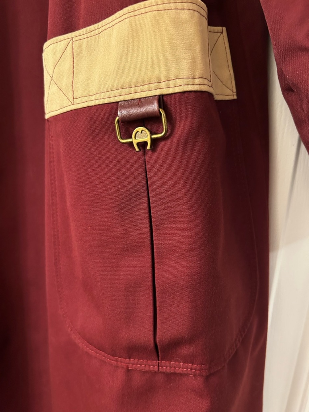 Vintage Etienne Aigner Trench Coat - Picture 3 of 9